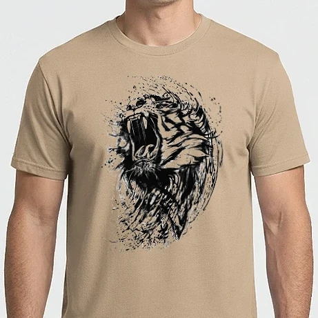 Férfi Imperial póló - Tigris fej