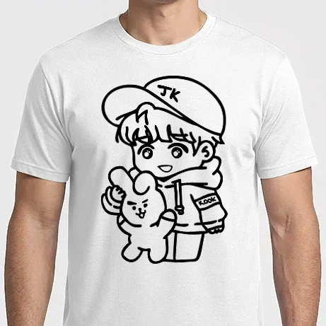 Férfi Imperial póló - BTS CHIBI