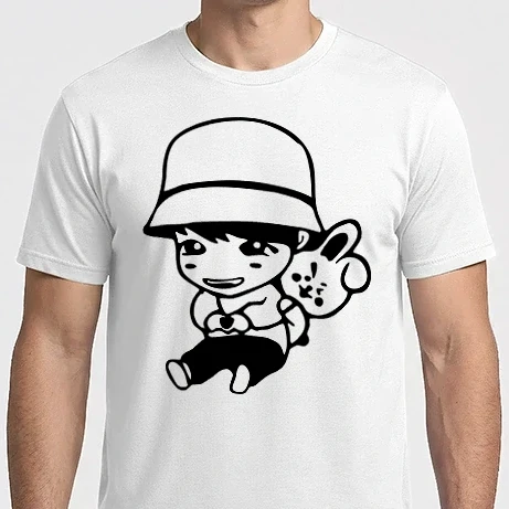 Férfi Imperial póló - BTS CHIBI BUNNY