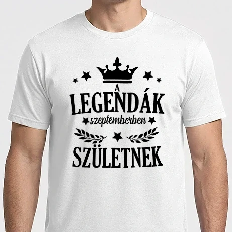 Férfi Imperial póló - A legendák szeptemberben születnek