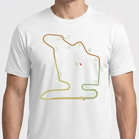Férfi Imperial póló - HUngaroring forma 1 pálya