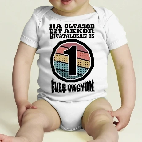 Baba body - Hivatalosan 1 éves vagyok