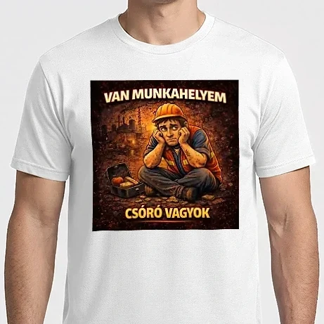 Férfi Imperial póló - Van munkahelyem...