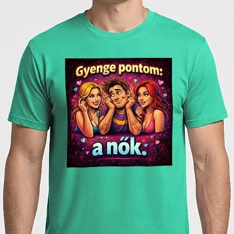 Férfi Imperial póló - Gyenge pontom