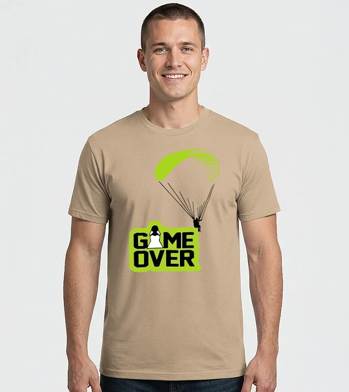 Game Over siklóernyős – Férfi Imperial póló