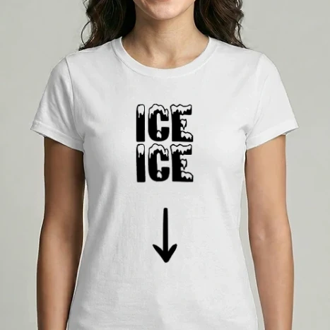 Női Imperial póló - Ice Ice Baby
