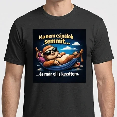 Férfi Imperial póló - Nem csinálok semmit...