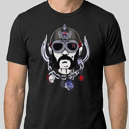 Férfi Alap póló - Lemmy Head