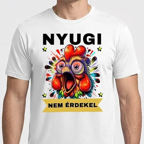 Férfi Imperial póló - NYUGI NEM ÉRDEKEL
