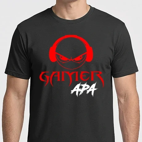 Férfi Imperial póló - Színezhető gamer apa 