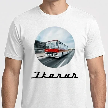 Férfi Imperial póló - Ikarus 255 színezhető felirat