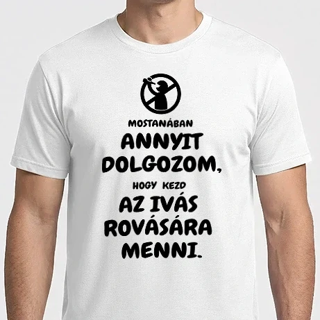 Férfi Imperial póló - Ivás-Buli