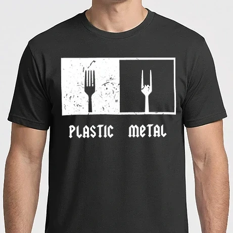 Férfi Imperial póló -  Plastic vs metal
