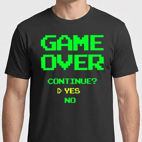 Férfi Imperial póló - Game Over - Y