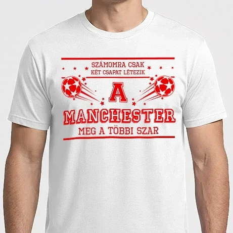Férfi Imperial póló - Számomra csak két csapat létezik manchester