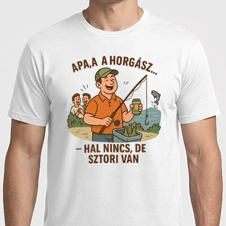 Férfi Imperial póló - Horgász sztori