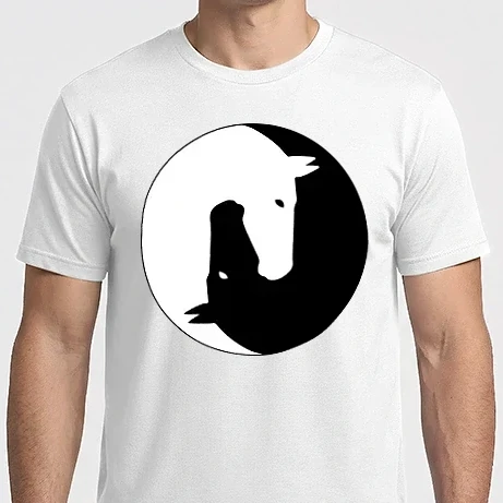 Férfi Imperial póló - Lovas ying-yang