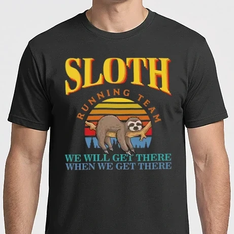 Férfi Imperial póló - SLOTH running team