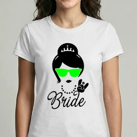 Női Imperial póló - menyasszony színezhető