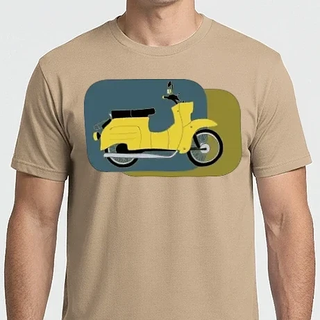 Férfi Imperial póló - Simson Schwalbe
