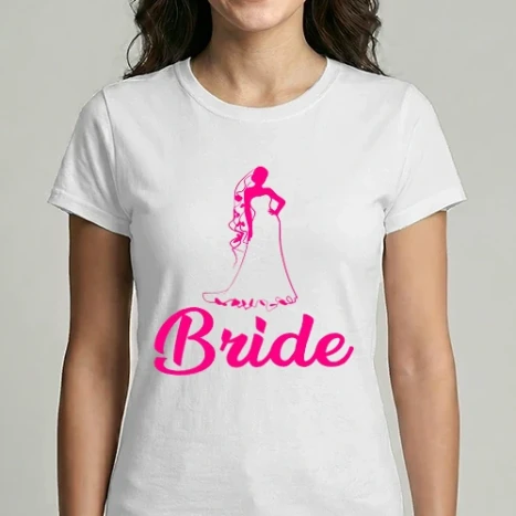 Női Imperial póló - Bride színezhető