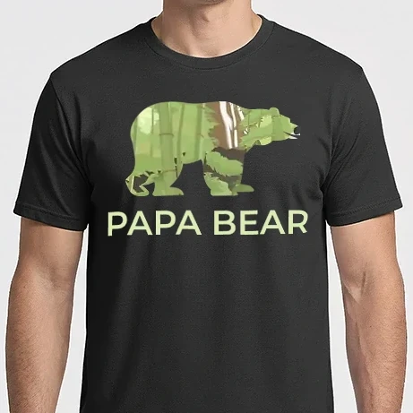 Férfi Imperial póló - Papa bear