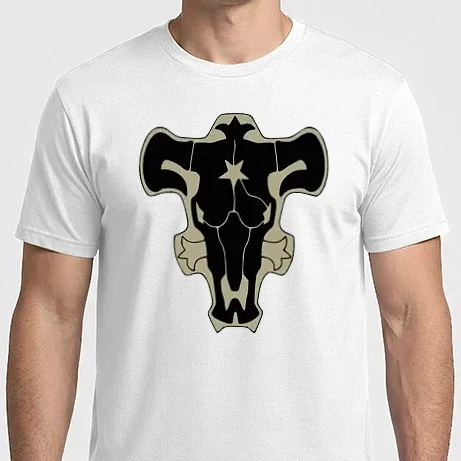 Férfi Imperial póló - Black Clover - Black bull logo