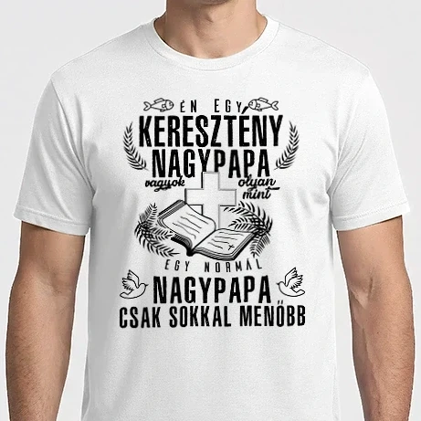 Férfi Imperial póló - Keresztény nagypapa
