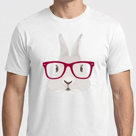 Férfi Imperial póló - Hipster Rabbit