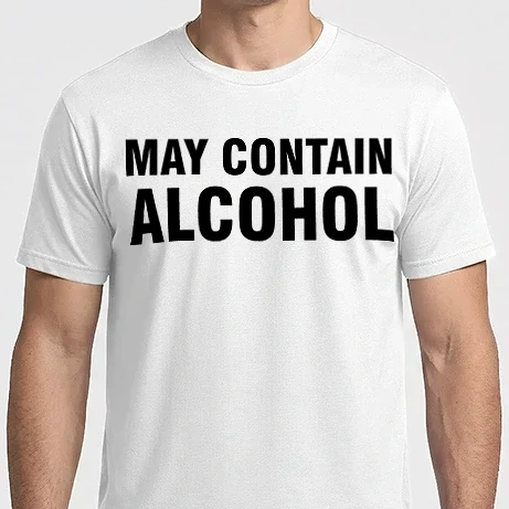 Férfi Imperial póló - May contain alcohol