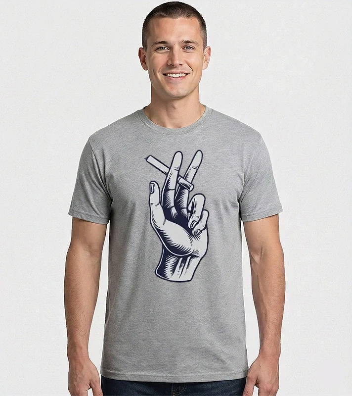 Smoking Hands – Férfi Imperial póló