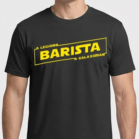 Férfi Imperial póló - star-wars-legjobb-barista-solo