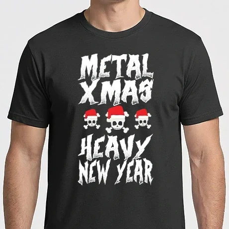 Férfi Imperial póló - Metal x-mas - Heavy new year