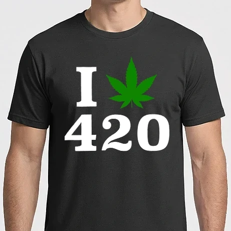 Férfi Imperial póló - I love 420