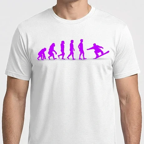 Férfi Imperial póló - Evolúció (Snowboard) 