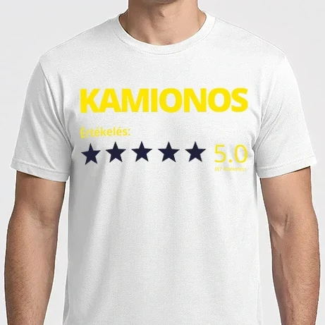 Férfi Imperial póló - Értékelés 5 csillag - KAMIONOS