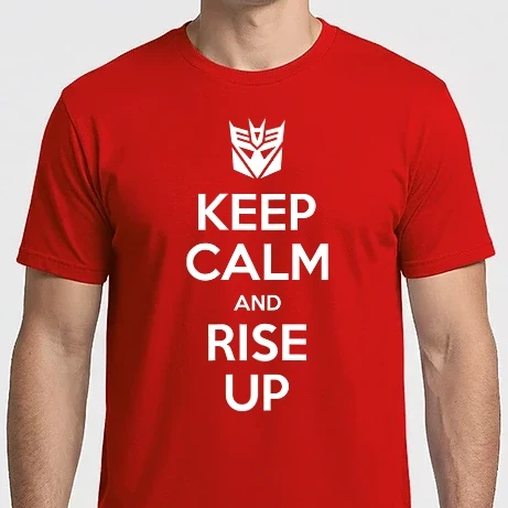Férfi Imperial póló - Transformers - Rise Up
