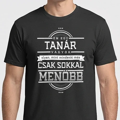 Férfi Imperial póló - Én egy menő tanár vagyok