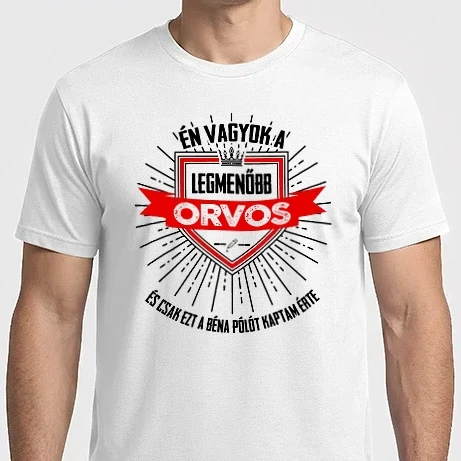 Férfi Imperial póló - Én vagyok a legmenőbb...ORVOS