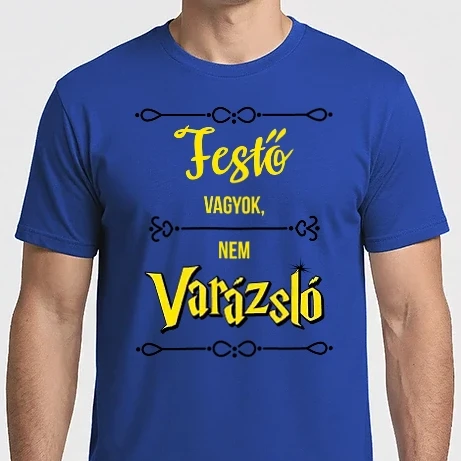 Férfi Imperial póló - Festő vagyok nem varázsló