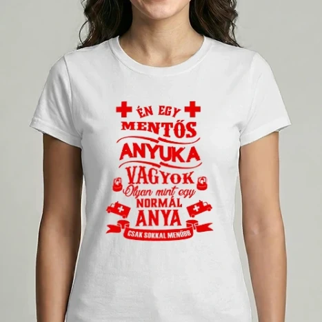 Női Imperial póló - Mentős anyuka