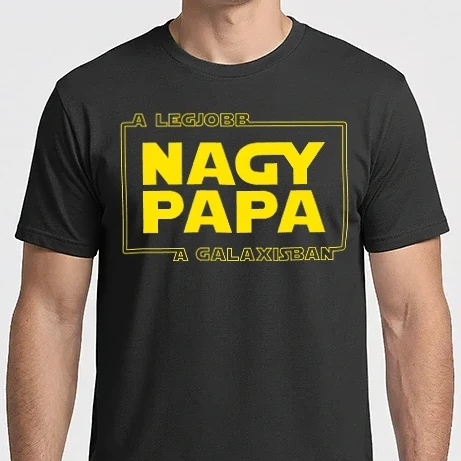 Férfi Imperial póló - star-wars-legjobb-nagypapa