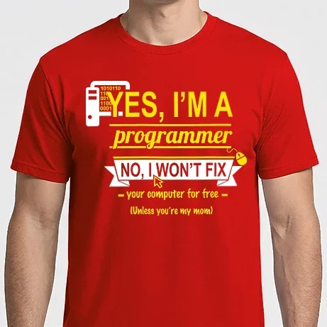 Férfi Imperial póló - I am a programmer