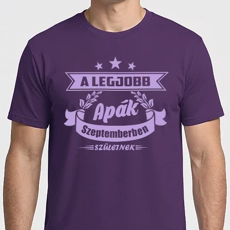 Férfi Imperial póló - A legjobb apák - Szeptember