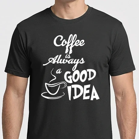 Férfi Imperial póló - Coffee is always a good idea