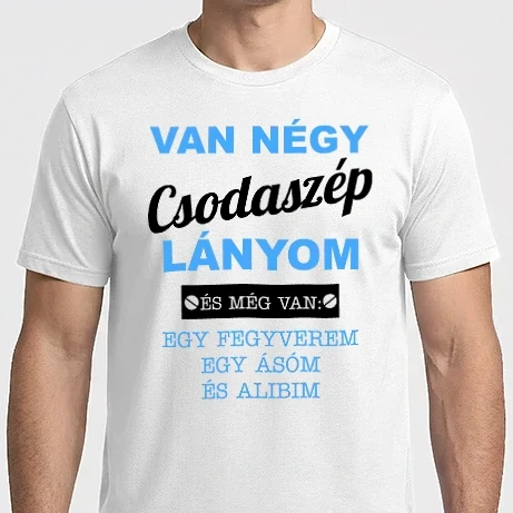 Férfi Imperial póló - Van Négy Csodaszép Lányom