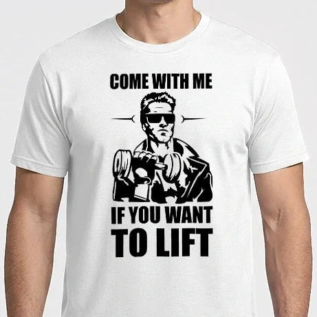 Férfi Imperial póló - come with me arnold