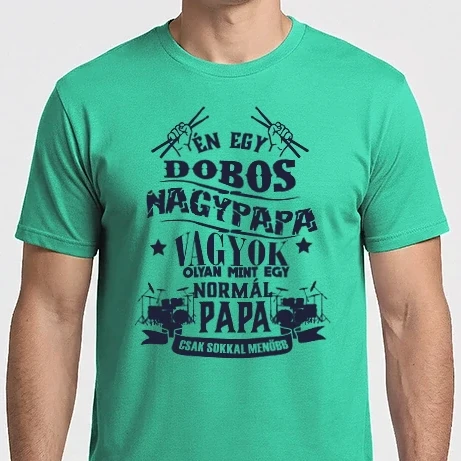 Férfi Imperial póló - dobos nagypapa