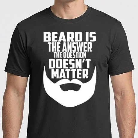 Férfi Imperial póló - Beard is the answer