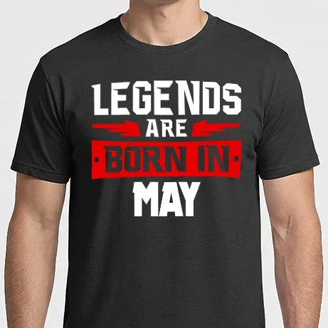 Férfi Imperial póló - Legends are born in May